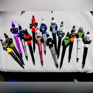 Homemade refillable pens.or pencils that don’t need to be sharpened.